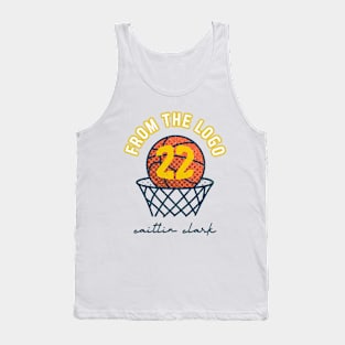 Iowa Caitlin Clark 22 From The Logo Tank Top